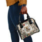 Bass Reeves Christmas Shoulder Handbag Old West Marshal Frontier Collage Vintage