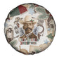 Bass Reeves Christmas Spare Tire Cover Old West Marshal Frontier Collage Vintage