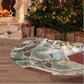 Bass Reeves Christmas Tree Skirt Old West Marshal Frontier Collage Vintage