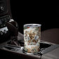Bass Reeves Christmas Tumbler Cup Old West Marshal Frontier Collage Vintage