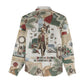Bass Reeves Christmas Women Casual Shirt Old West Marshal Frontier Collage Vintage