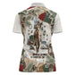 Bass Reeves Christmas Women Polo Shirt Old West Marshal Frontier Collage Vintage