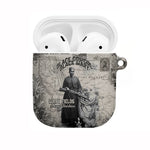 Mary Fields Christmas AirPods Case Stagecoach Mary Vintage Western Map Mail Carrier