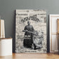 Mary Fields Christmas Canvas Wall Art Stagecoach Mary Vintage Western Map Mail Carrier