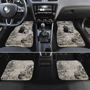 Mary Fields Christmas Car Mats Stagecoach Mary Vintage Western Map Mail Carrier