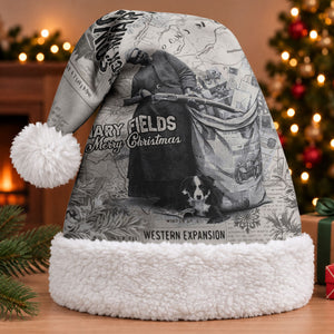 Mary Fields Christmas Santa Hat Stagecoach Mary Vintage Western Map Mail Carrier