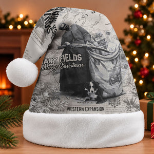 Mary Fields Christmas Santa Hat Stagecoach Mary Vintage Western Map Mail Carrier