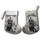 Mary Fields Christmas Stocking Stagecoach Mary Vintage Western Map Mail Carrier