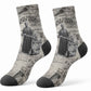 Mary Fields Christmas Crew Socks Stagecoach Mary Vintage Western Map Mail Carrier