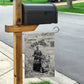 Mary Fields Christmas Garden Flag Stagecoach Mary Vintage Western Map Mail Carrier