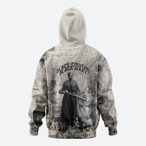 Mary Fields Christmas Hoodie Stagecoach Mary Vintage Western Map Mail Carrier
