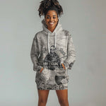 Mary Fields Christmas Hoodie Dress Stagecoach Mary Vintage Western Map Mail Carrier