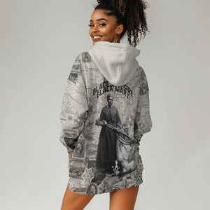 Mary Fields Christmas Hoodie Dress Stagecoach Mary Vintage Western Map Mail Carrier