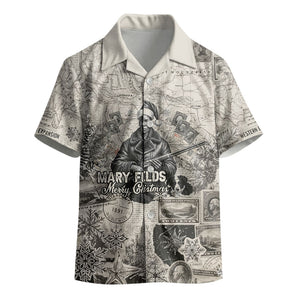 Mary Fields Christmas Kid Hawaiian Shirt Stagecoach Mary Vintage Western Map Mail Carrier
