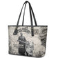 Mary Fields Christmas Leather Tote Bag Stagecoach Mary Vintage Western Map Mail Carrier