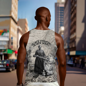 Mary Fields Christmas Men Tank Top Stagecoach Mary Vintage Western Map Mail Carrier