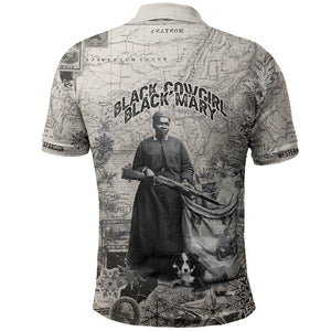 Mary Fields Christmas Polo Shirt Stagecoach Mary Vintage Western Map Mail Carrier