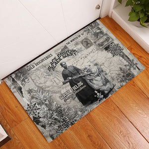Mary Fields Christmas Rubber Doormat Stagecoach Mary Vintage Western Map Mail Carrier