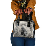 Mary Fields Christmas Shoulder Handbag Stagecoach Mary Vintage Western Map Mail Carrier