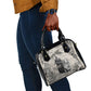 Mary Fields Christmas Shoulder Handbag Stagecoach Mary Vintage Western Map Mail Carrier