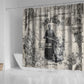 Mary Fields Christmas Shower Curtain Stagecoach Mary Vintage Western Map Mail Carrier