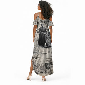 Mary Fields Christmas Summer Maxi Dress Stagecoach Mary Vintage Western Map Mail Carrier