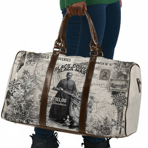 Mary Fields Christmas Travel Bag Stagecoach Mary Vintage Western Map Mail Carrier