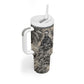 Mary Fields Christmas Tumbler With Handle Stagecoach Mary Vintage Western Map Mail Carrier
