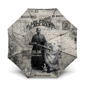 Mary Fields Christmas Umbrella Stagecoach Mary Vintage Western Map Mail Carrier