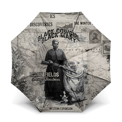 Mary Fields Christmas Umbrella Stagecoach Mary Vintage Western Map Mail Carrier