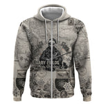 Mary Fields Christmas Zip Hoodie Stagecoach Mary Vintage Western Map Mail Carrier
