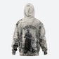 Mary Fields Christmas Zip Hoodie Stagecoach Mary Vintage Western Map Mail Carrier