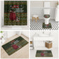 Stagecoach Mary Fields Christmas Bathroom Set Old West Pioneer Vintage Holiday Art
