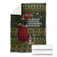 Stagecoach Mary Fields Christmas Blanket Old West Pioneer Vintage Holiday Art