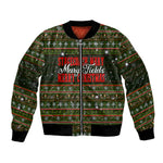 Stagecoach Mary Fields Christmas Bomber Jacket Old West Pioneer Vintage Holiday Art