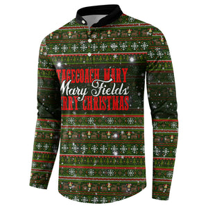 Stagecoach Mary Fields Christmas Button Sweatshirt Old West Pioneer Vintage Holiday Art