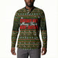 Stagecoach Mary Fields Christmas Button Sweatshirt Old West Pioneer Vintage Holiday Art