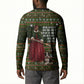 Stagecoach Mary Fields Christmas Button Sweatshirt Old West Pioneer Vintage Holiday Art