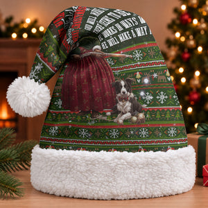 Stagecoach Mary Fields Christmas Santa Hat Old West Pioneer Vintage Holiday Art
