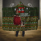 Stagecoach Mary Fields Christmas Hooded Blanket Old West Pioneer Vintage Holiday Art