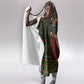 Stagecoach Mary Fields Christmas Hooded Blanket Old West Pioneer Vintage Holiday Art