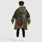 Stagecoach Mary Fields Christmas Kid Wearable Blanket Hoodie Old West Pioneer Vintage Holiday Art