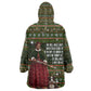 Stagecoach Mary Fields Christmas Kid Wearable Blanket Hoodie Old West Pioneer Vintage Holiday Art