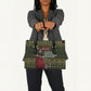 Stagecoach Mary Fields Christmas Leather Bag Old West Pioneer Vintage Holiday Art