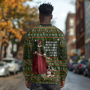 Stagecoach Mary Fields Christmas Long Sleeve Shirt Old West Pioneer Vintage Holiday Art