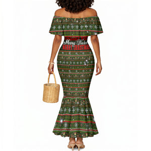 Stagecoach Mary Fields Christmas Mermaid Dress Old West Pioneer Vintage Holiday Art