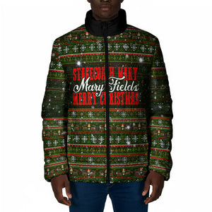 Stagecoach Mary Fields Christmas Padded Jacket Old West Pioneer Vintage Holiday Art