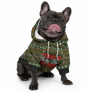 Stagecoach Mary Fields Christmas Pet Hoodie Old West Pioneer Vintage Holiday Art