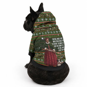 Stagecoach Mary Fields Christmas Pet Hoodie Old West Pioneer Vintage Holiday Art