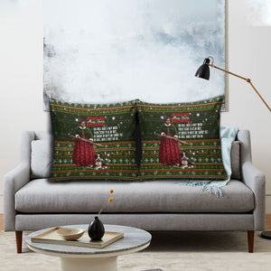 Stagecoach Mary Fields Christmas Pillow Cover Old West Pioneer Vintage Holiday Art